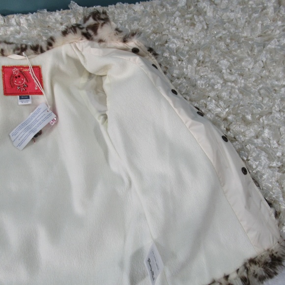 Pampolina Faux Fur Leopard Coat - Picture 5 of 5